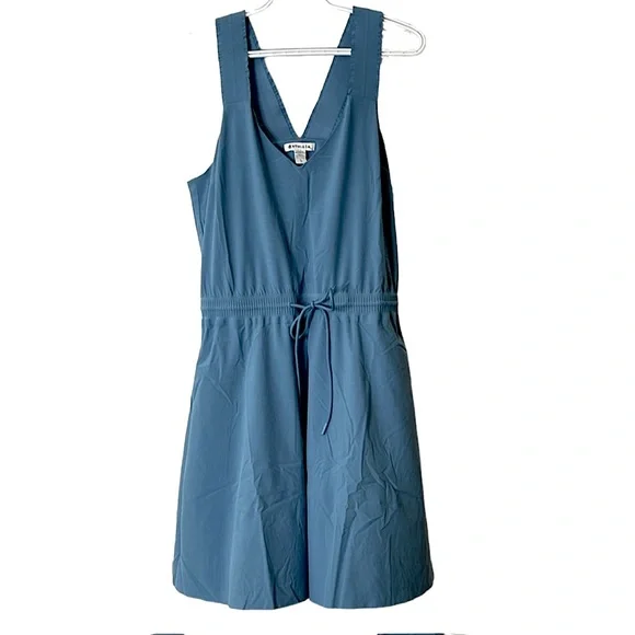 Athleta Dresses Athleta Sz L Blue Grey Savannah Strap Aline